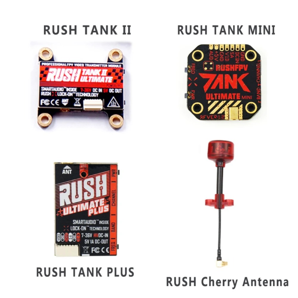 Drone Racing Receiver - جهاز إرسال الفيديو RUSH TANK Ultimate