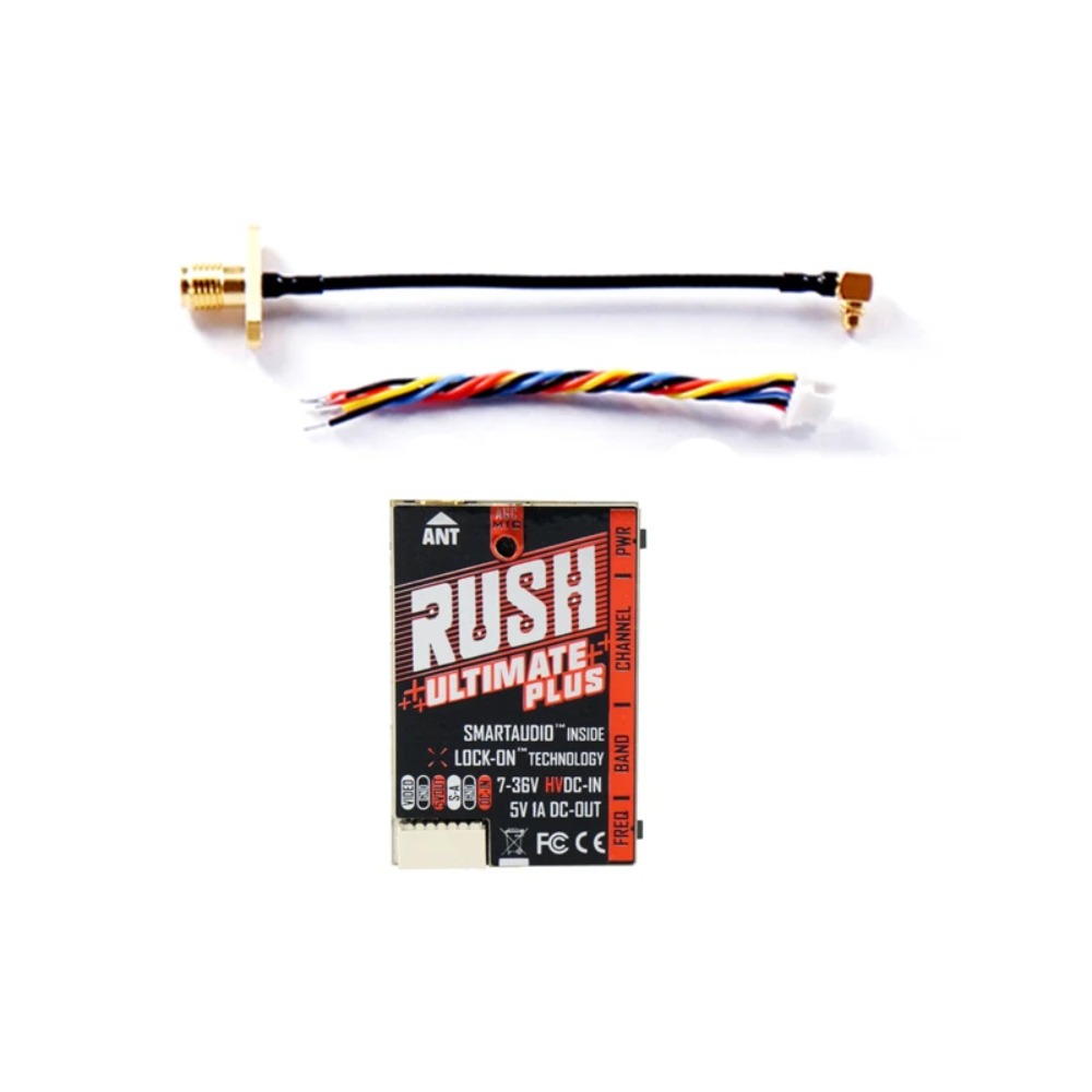 جهاز إرسال الفيديو RUSH TANK U - مراجعة Drone Racing Receiver وسعره