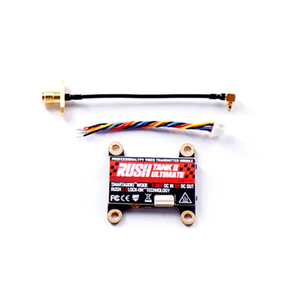 جهاز إرسال الفيديو RUSH TANK U - مراجعة Drone Racing Receiver وسعره
