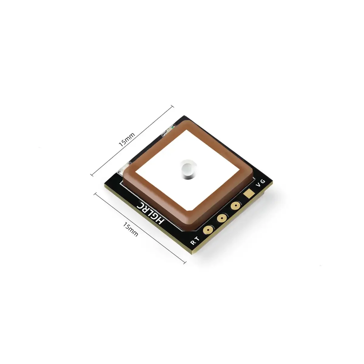 وحدة GPS صغيرة HGLRC M100 M10  - مراجعة Drone Racing Antenna وسعره